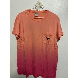 PINK ombré Short sleeve Tee